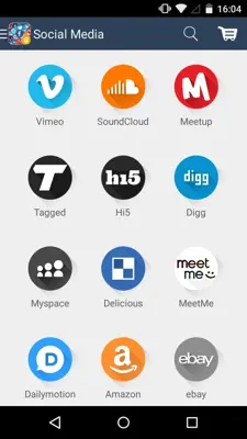 Social Media Vault android App screenshot 3